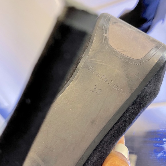 ✨ ZARA ✨ Trafaluc black peep toe heels - Picture 4 of 4